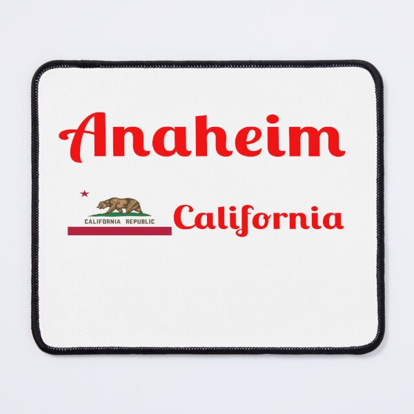 Item preview, Anaheim California - Stylish Prints, designed and sold by Fleetwood1994.
