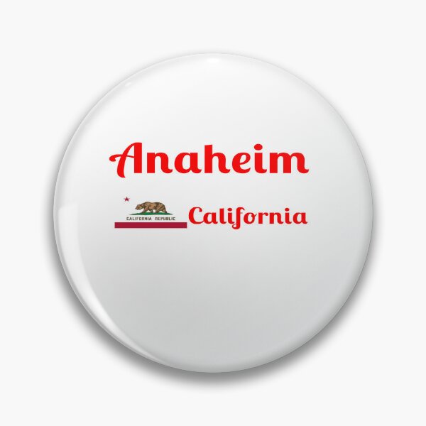 Item preview, Anaheim California - Stylish Prints, designed and sold by Fleetwood1994.