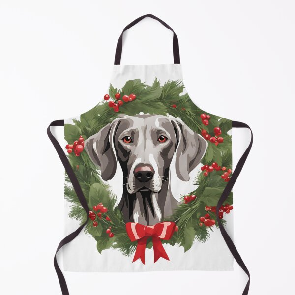 Item preview, Weimaraner Christmas Magic – Festive Holiday Dog Design designed and sold by GoodyPaws.