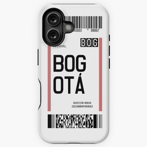 Item preview, Bogotá Boarding Pass Art – Minimalist Travel-Inspired Design | Colombian Destinations Series designed and sold by GraphikBox.