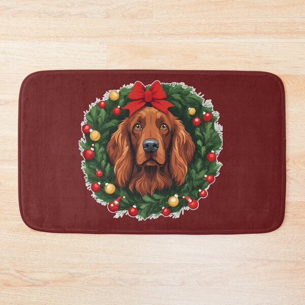 Item preview, Irish Setter Christmas Joy – Festive Holiday Dog Design designed and sold by GoodyPaws.