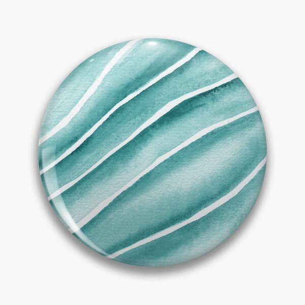 Item preview, Turquoise Blue Abstract Waives In Watercolor  designed and sold by Irina Sztukowski.