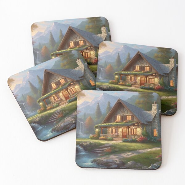 Item preview, Whispering Waters by the Forest Cottage Maison designed and sold by BlareBlare.