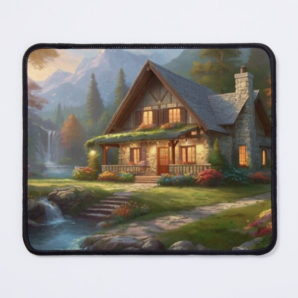 Item preview, Whispering Waters by the Forest Cottage Maison designed and sold by BlareBlare.
