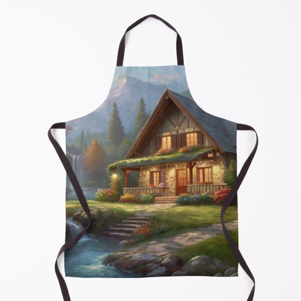 Item preview, Whispering Waters by the Forest Cottage Maison designed and sold by BlareBlare.