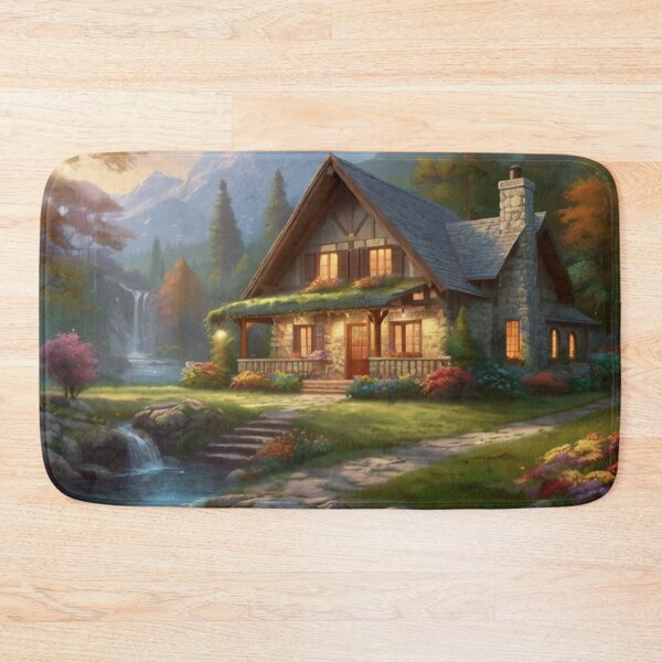Item preview, Whispering Waters by the Forest Cottage Maison designed and sold by BlareBlare.