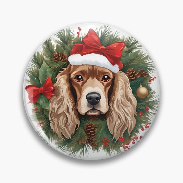 Item preview, American Cocker Spaniel Christmas Delight – Festive Dog Lover’s Design designed and sold by GoodyPaws.
