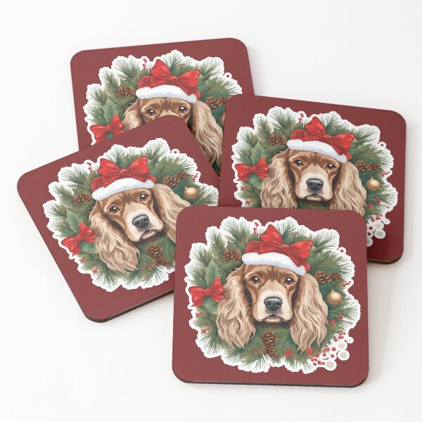 Item preview, American Cocker Spaniel Christmas Delight – Festive Dog Lover’s Design designed and sold by GoodyPaws.