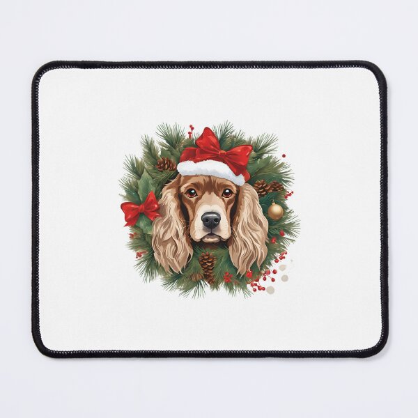 Item preview, American Cocker Spaniel Christmas Delight – Festive Dog Lover’s Design designed and sold by GoodyPaws.