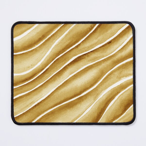 Item preview, Beige Abstract Waives In Watercolor  designed and sold by Irina Sztukowski.