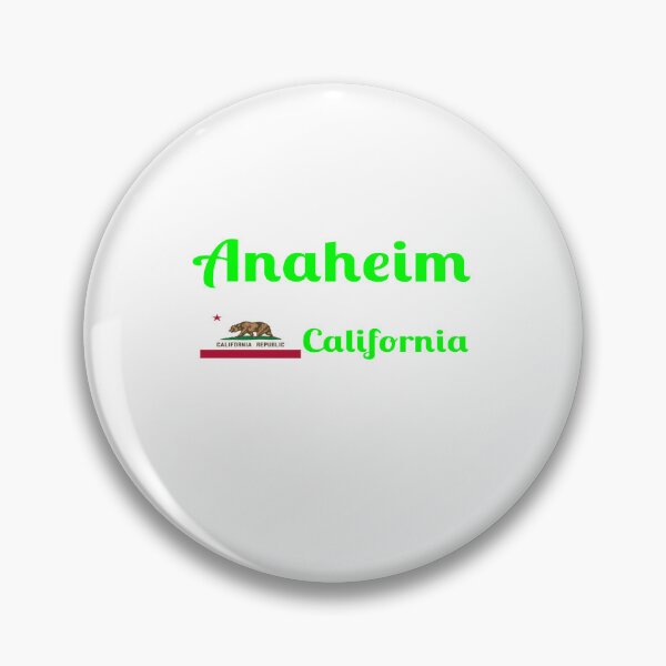 Item preview, Anaheim California - Stylish Prints, designed and sold by Fleetwood1994.