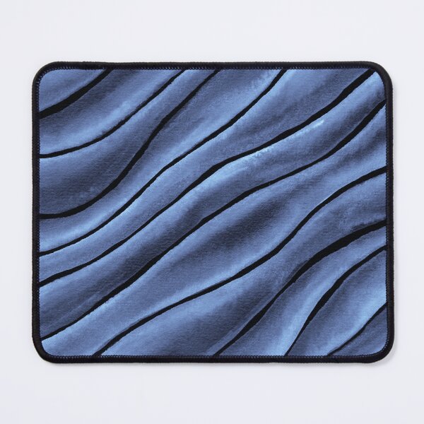 Item preview, Ultramarine Blue Abstract Waives In Watercolor designed and sold by Irina Sztukowski.