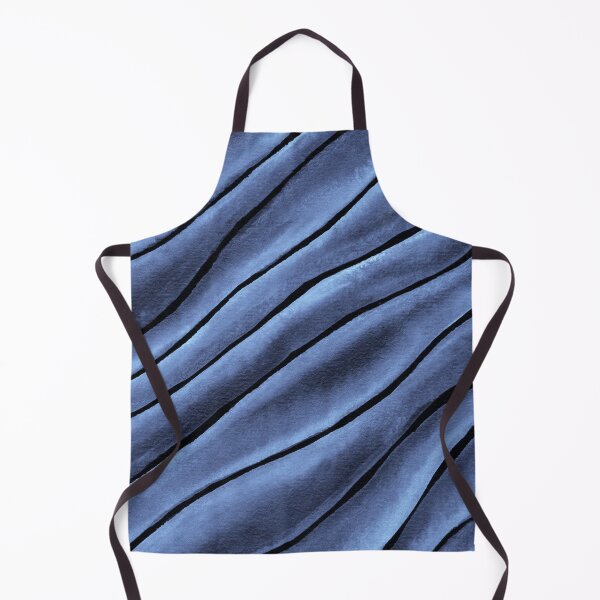 Item preview, Ultramarine Blue Abstract Waives In Watercolor designed and sold by Irina Sztukowski.