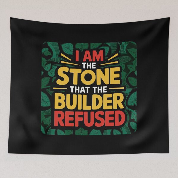 Item preview, I Am The Stone That The Builder Refused  designed and sold by obviouslogic.