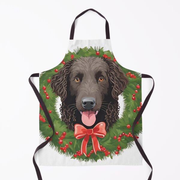 Item preview, Curly Coated Retriever Christmas Joy – A Holiday Celebration for Dog Lovers designed and sold by GoodyPaws.
