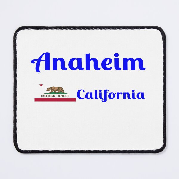 Item preview, Anaheim California - Stylish Prints, designed and sold by Fleetwood1994.