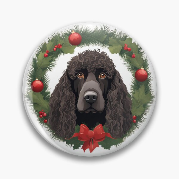 Item preview, Irish Water Spaniel Christmas Cheer – A Festive Design for Dog Lovers designed and sold by GoodyPaws.