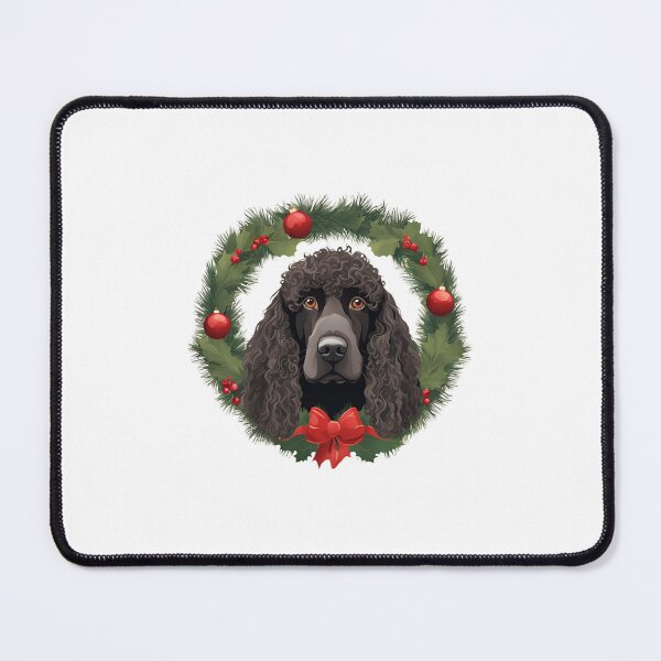Item preview, Irish Water Spaniel Christmas Cheer – A Festive Design for Dog Lovers designed and sold by GoodyPaws.