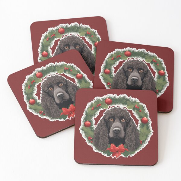 Item preview, Irish Water Spaniel Christmas Cheer – A Festive Design for Dog Lovers designed and sold by GoodyPaws.