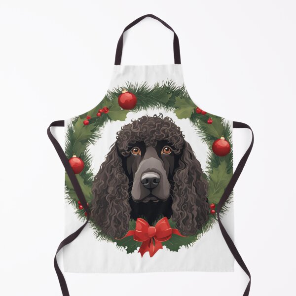 Item preview, Irish Water Spaniel Christmas Cheer – A Festive Design for Dog Lovers designed and sold by GoodyPaws.