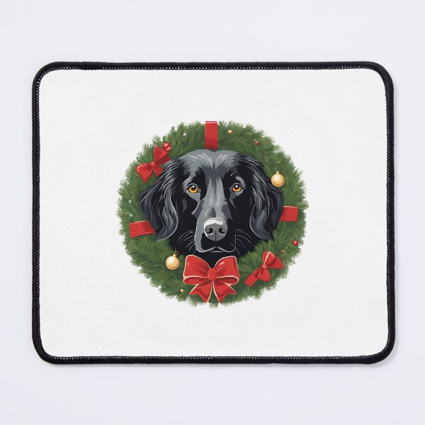 Item preview, Flat-Coated Retriever Christmas Cheer – A Joyful Holiday Design for Dog Lovers designed and sold by GoodyPaws.