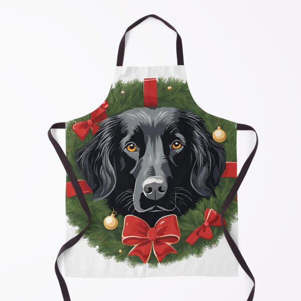 Item preview, Flat-Coated Retriever Christmas Cheer – A Joyful Holiday Design for Dog Lovers designed and sold by GoodyPaws.