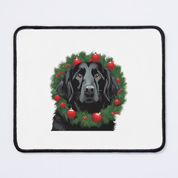 Item preview,  Flat-Coated Retriever Christmas Cheer – A Joyful Holiday Design for Dog Lovers designed and sold by GoodyPaws.