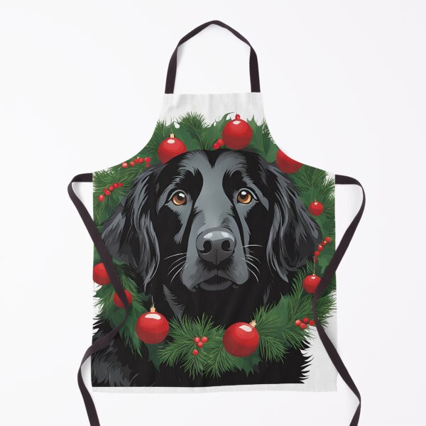 Item preview, Flat-Coated Retriever Christmas Cheer – A Joyful Holiday Design for Dog Lovers designed and sold by GoodyPaws.