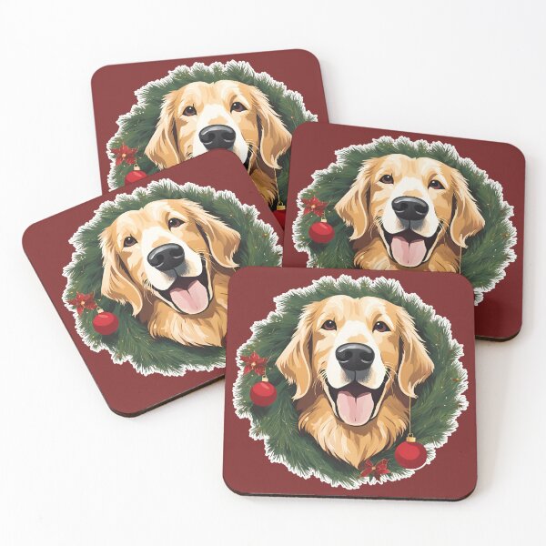 Item preview, Golden Retriever Christmas Joy – Festive Holiday Design for Dog Lovers designed and sold by GoodyPaws.