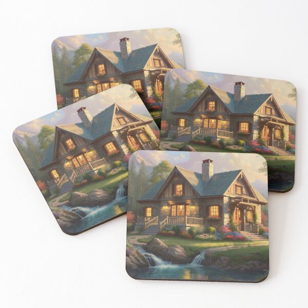Item preview, Cottage Haven by the Whispering Falls designed and sold by BlareBlare.
