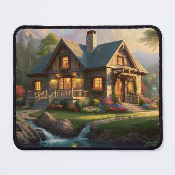Item preview, Cottage Haven by the Whispering Falls designed and sold by BlareBlare.