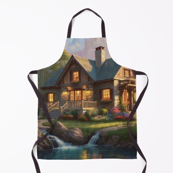 Item preview, Cottage Haven by the Whispering Falls designed and sold by BlareBlare.