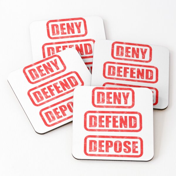Item preview, The Adjuster - Deny, Defend, Depose designed and sold by abbieraelyn.