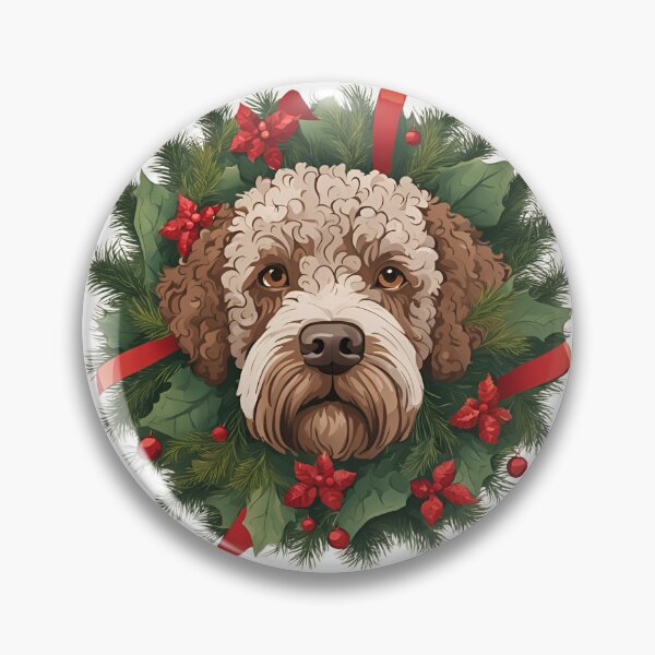 Item preview, Lagotto Romagnolo Christmas Joy – Festive Holiday Design for Dog Lovers designed and sold by GoodyPaws.