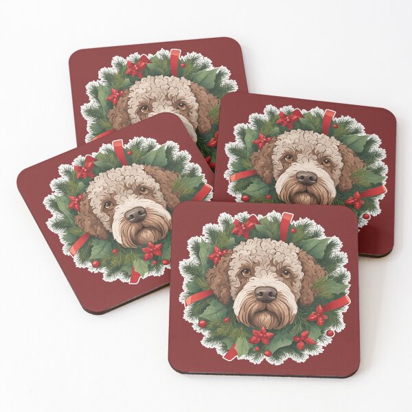 Item preview, Lagotto Romagnolo Christmas Joy – Festive Holiday Design for Dog Lovers designed and sold by GoodyPaws.