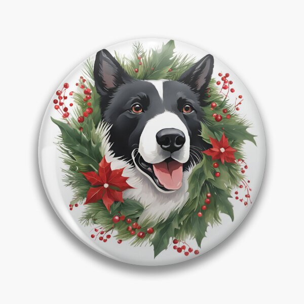 Item preview, Karelian Bear Dog Christmas Cheer – Festive Holiday Design for Dog Lovers designed and sold by GoodyPaws.