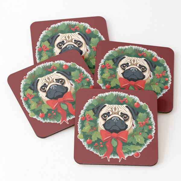Item preview, Pug Christmas Joy – Festive Holiday Design for Dog Lovers designed and sold by GoodyPaws.