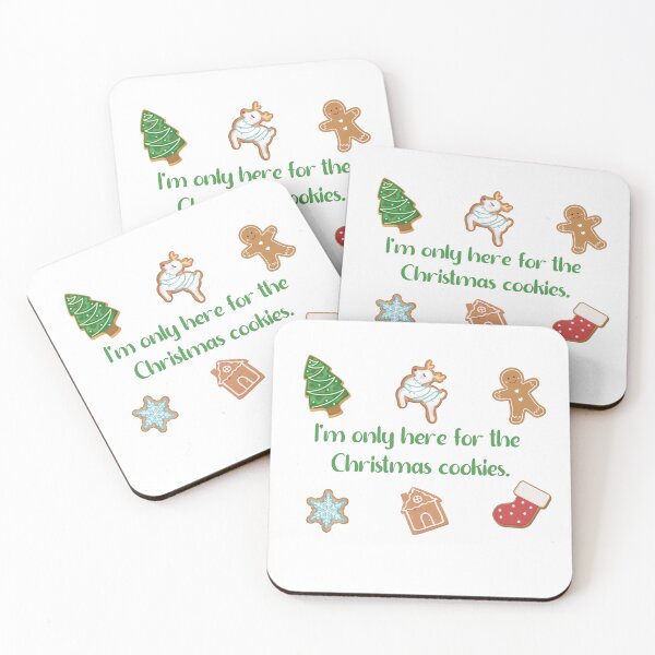 Item preview, Here for the Christmas Cookies - Cute Holiday Design designed and sold by wordartistry.
