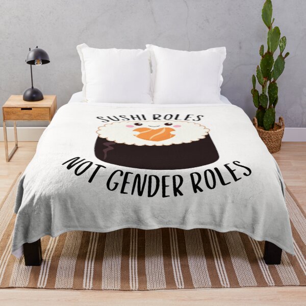Item preview, sushi rolls not gender roles designed and sold by PeachyLitchi.