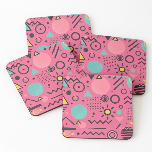 Item preview, Retro 80s Dance Party Pattern: Bold and Minimalist Design Bright Colors designed and sold by Teemaniac.