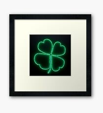 Four-Leaf Clover Framed Print
