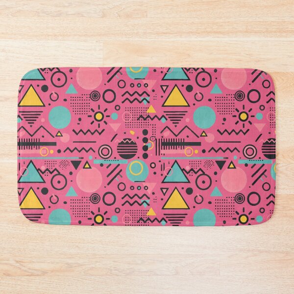 Item preview, Retro 80s Dance Party Pattern: Bold and Minimalist Design Bright Colors designed and sold by Teemaniac.