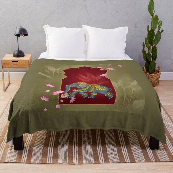 Item preview, Indian traditional pichwai art illustration designed and sold by Mrinal0207.
