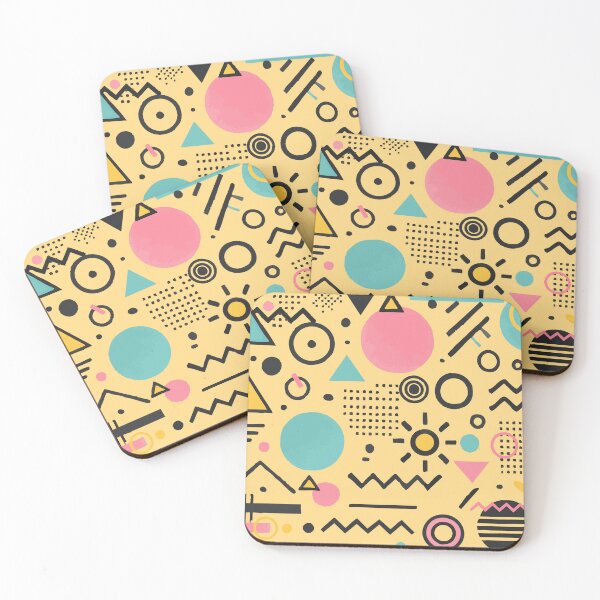 Item preview, Retro 80s Dance Party Pattern: Bold and Minimalist Design 1980s 1990s designed and sold by Teemaniac.