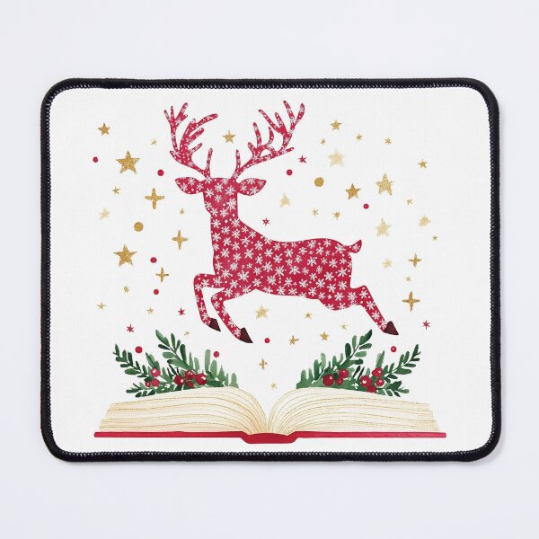 Item preview, Christmas deer Watercolor designed and sold by pencil-art98.