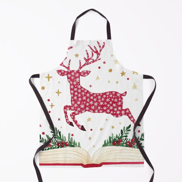 Item preview, Christmas deer Watercolor designed and sold by pencil-art98.