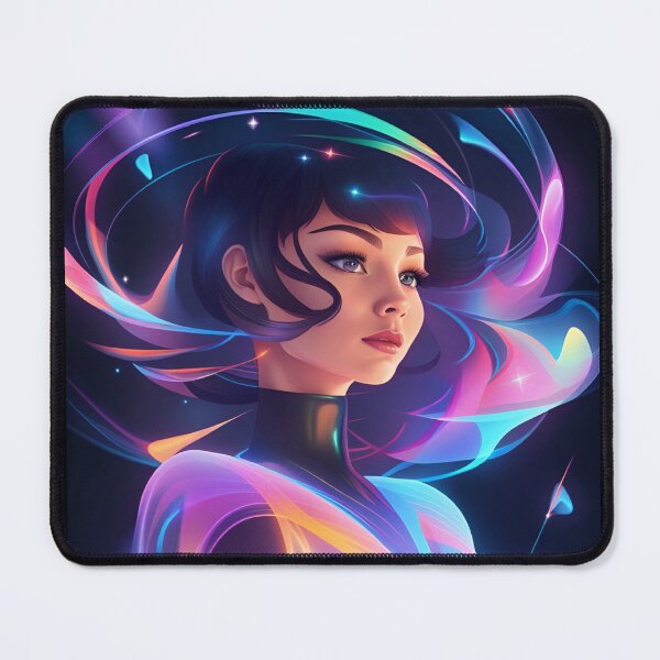 Item preview, Celestial Light Girl | Neon Galactic Art & Galactic Fantasy Girl designed and sold by Whisky1111.