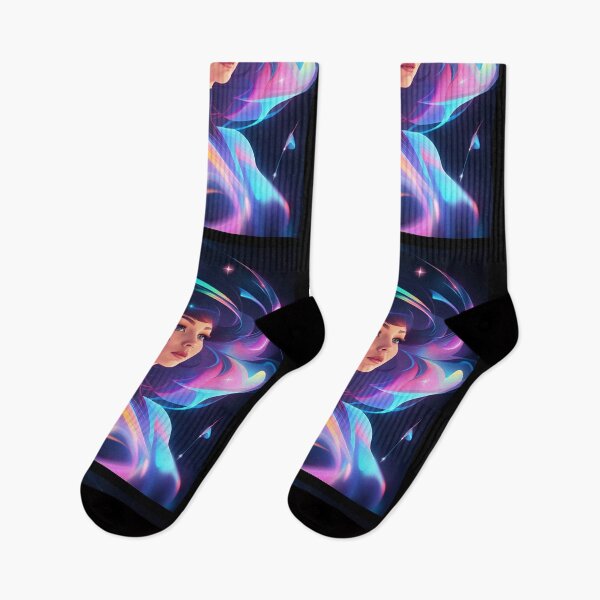 Item preview, Celestial Light Girl | Neon Galactic Art & Galactic Fantasy Girl  designed and sold by Whisky1111.