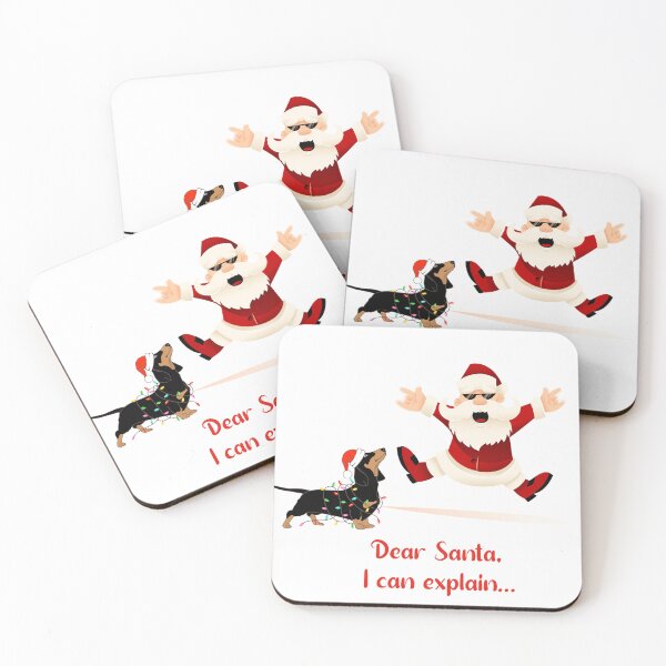 Item preview, Dear Santa, I Can Explain… - Funny Dog Christmas Design designed and sold by wordartistry.