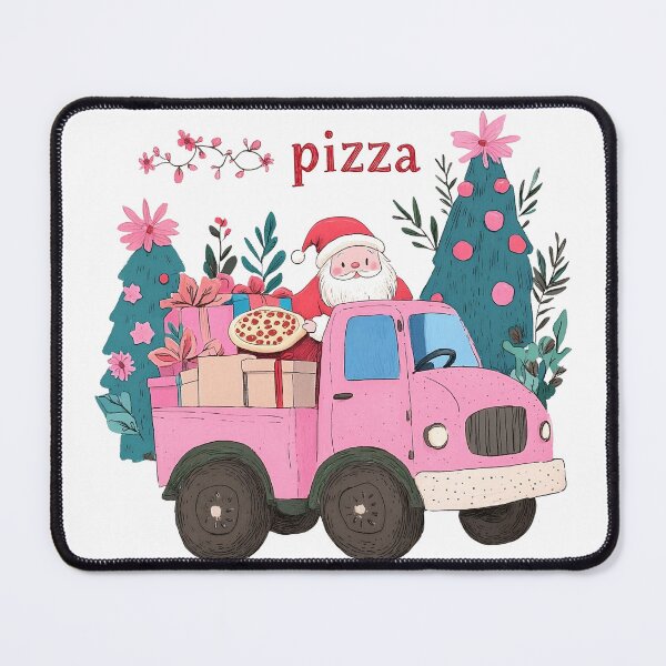 Item preview, Christmas Pizza Lover Watercolor designed and sold by pencil-art98.